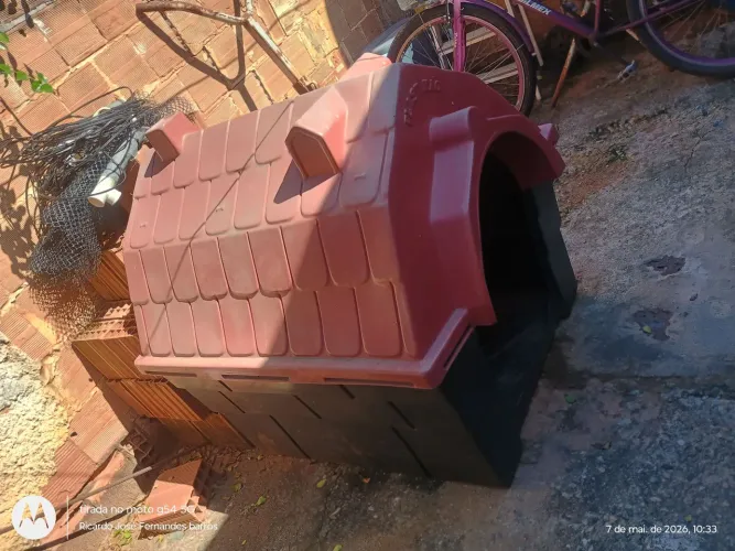 vendo essa linda casa de cachorro de porte grande