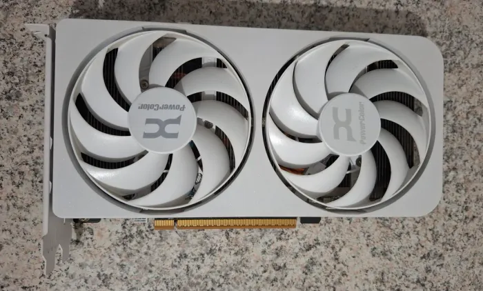 Placa De Vídeo PowerColor Reaper White RX 9060 XT 16GB