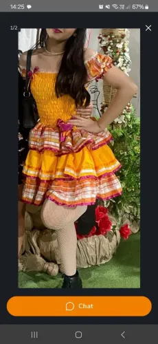 Vestido de festa junina