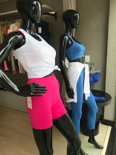 Manequim Articulado Feminino Preto