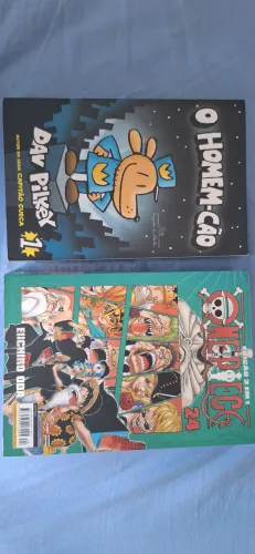 O homem-cão + One Piece 24