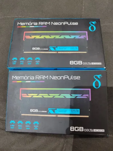 Memória DDR4 16GB (2x8GB) NeonPulse RGB 3200MHz - Somente Intel