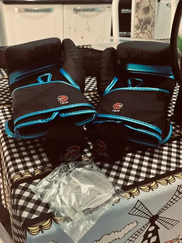 Kit de boxe completo nunca usado!