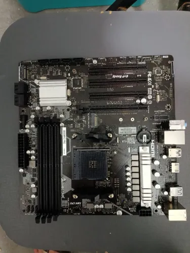 Placa Mãe Am4 Biostar B550MXC Pro Novinha Zero