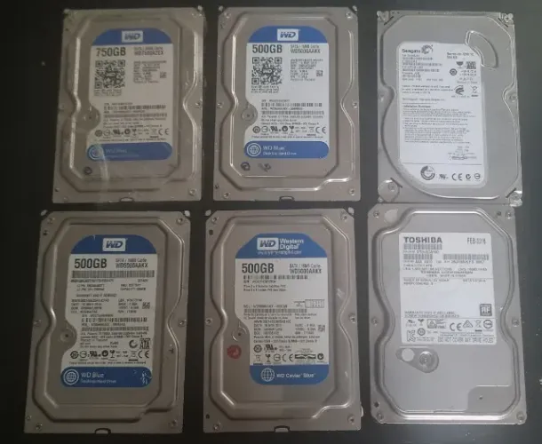 HDs diversos para Dvr, computador, etc...