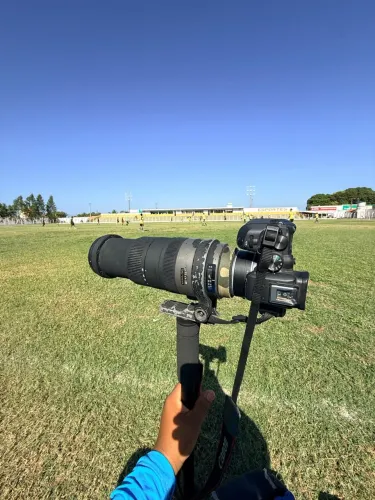 Lente sigma 120 400 para cânon