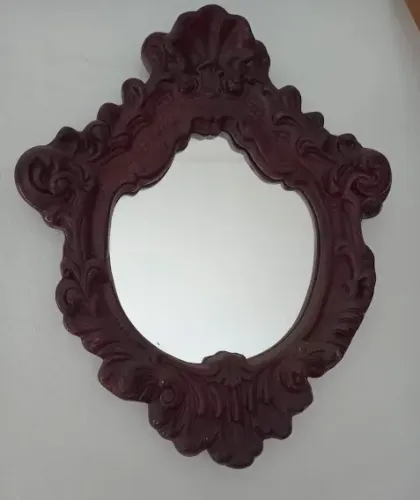 IMPERDÍVEL!!! Espelho decorativo com moldura em gesso