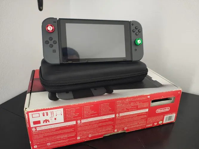 Nintendo switch v1 desbloqueado+ 3 meses de garantia