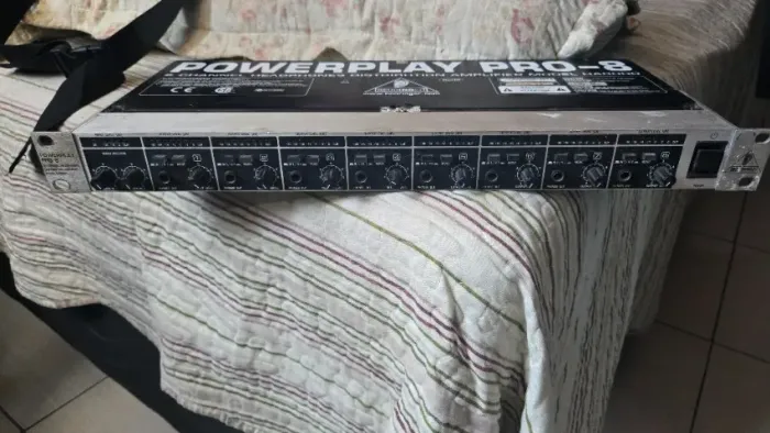 Amplificador Fone Ouvido Powerplay Behringer Ha 8000