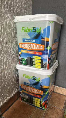 Tinta Emborrachada Para Parede/Telhado/Laje Prata Envelhecida