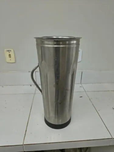 Copo para liquidificar industrial em aço inox