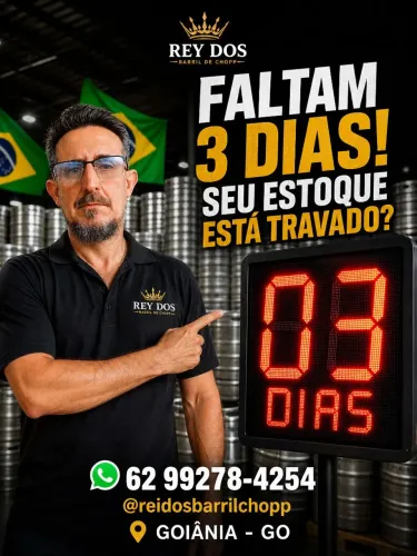 Barril de chopp vazio 10lt/30lt/50lt