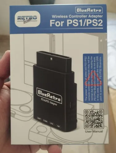 Adaptador BlueRetro PS1 e PS2