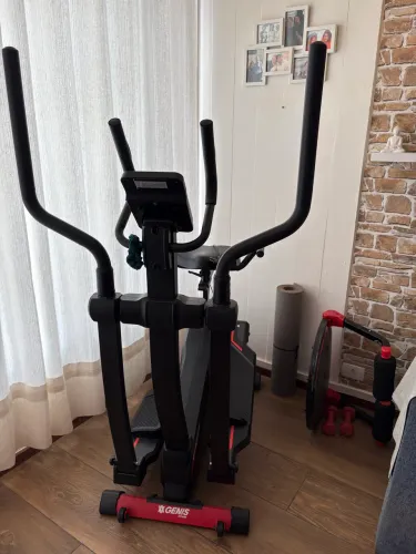 Elíptico com bicicleta, abdominal Genis