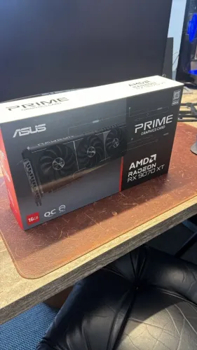 [Lacrada, NFe e Garantia] ASUS PRIME RX 9070 XT O16G AMD Radeon, 16GB, GDDR6