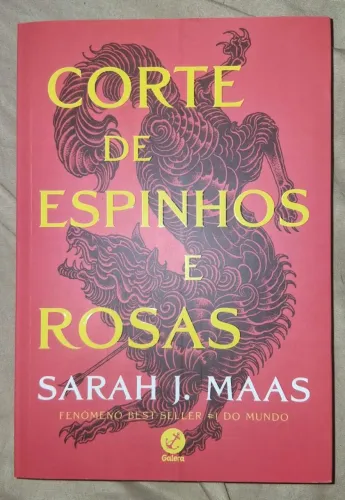 Livro Corte de Espinhos e Rosas