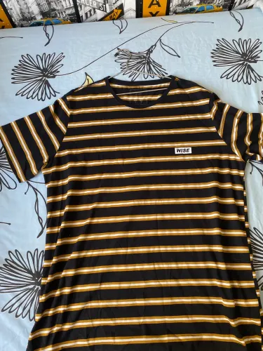 Camisa wise listrada tamanho GG, nunca usado 