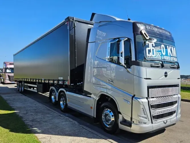 Volvo FH 500 6x2 Ano 26 0km Pronta Entrega + Sider Facchini Ano 26 0km 30 plt sem pneus