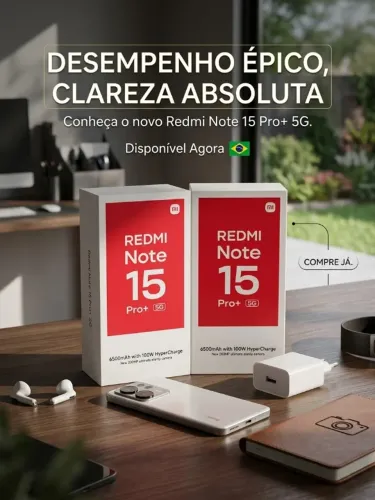 Xiaomi Redmi Note 15 Pro Plus 512Gb/12Gb - Saldão