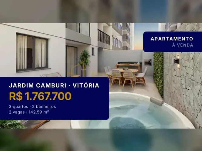 Seu Refúgio em Jardim Camburi: Apartamento Garden com Espaço Gourmet!