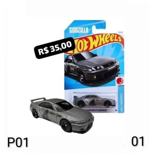 Hotwheels Nissan Skyline Godzilla R33