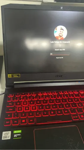 Acer Nitro 5 Gamer - i7 11ª Geração | 16GB RAM | GTX 1650 | Tela 144Hz