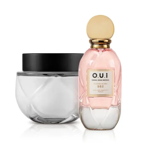 Combo Madeleine 862: Eau De Parfum 75ml + Crème Riche Hidratante Desodorante Corporal 200g