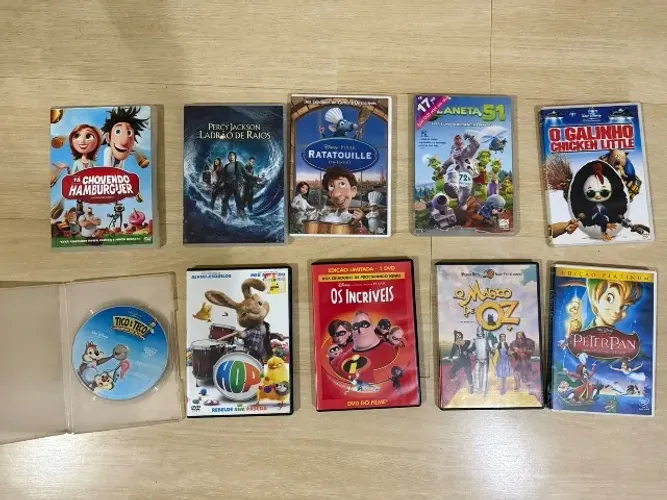 DVDS INFANTIS 30$ UNIDADE