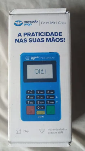 Maquininha Point Mini Chip (Mercado Pago - LACRADO)