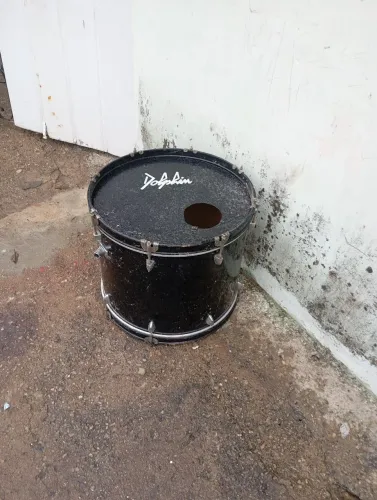 Um Bumbo de bateria