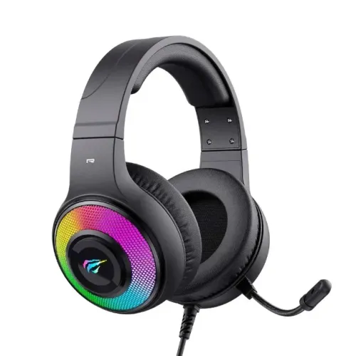 Headset Gamer Havit H2042d, Rgb, Driver 50mm, Usb e P2 *ENTREGA GRÁTIS*