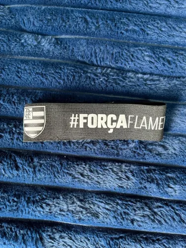 Faixa em homenagem aos garotos do ninho Flamengo 2019