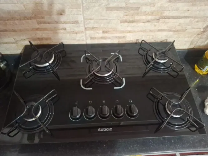Cooktop Itatiaia Essencial 5 Bocas - Preto - Bivolt