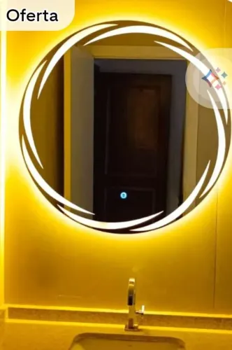 espelho com led touch