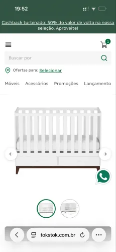 BERÇO 68 CM NANA