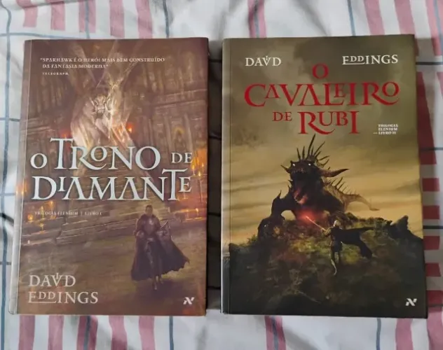 Coleção o Trono de Diamante v.1 e v.2 - Livros de Literatura Fantástica - Trilogia Elenium