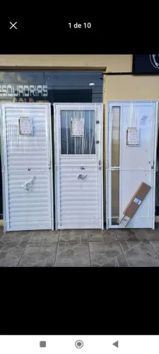 PORTAS DE ALUMÍNIO BRANCA APARTIR DE R$589,99 - PROMOÇÃO POR TEMPO LIMITADO 