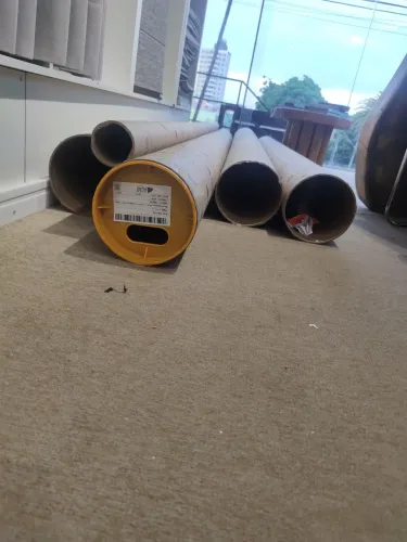 Tubete tubo de papelão tubo
