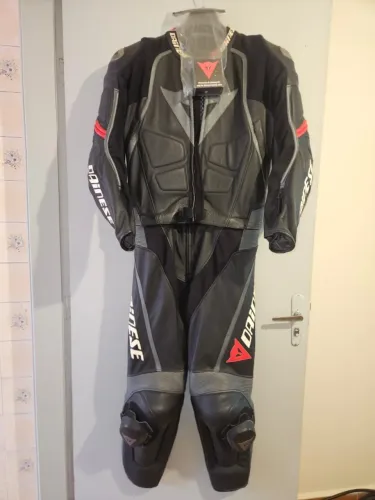 Macacão Dainese Avro Couro - 2 Peças - Tamanho 50 - NOVO
