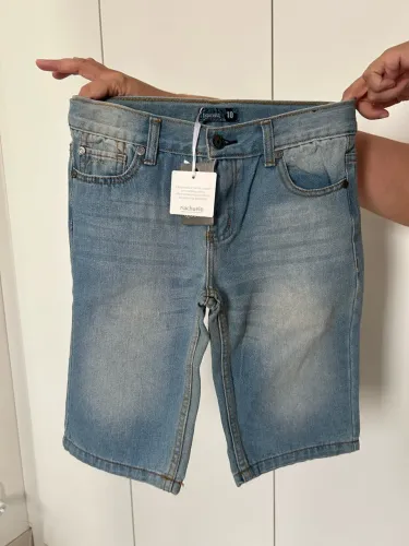 Bermuda jeans - tamanho 10