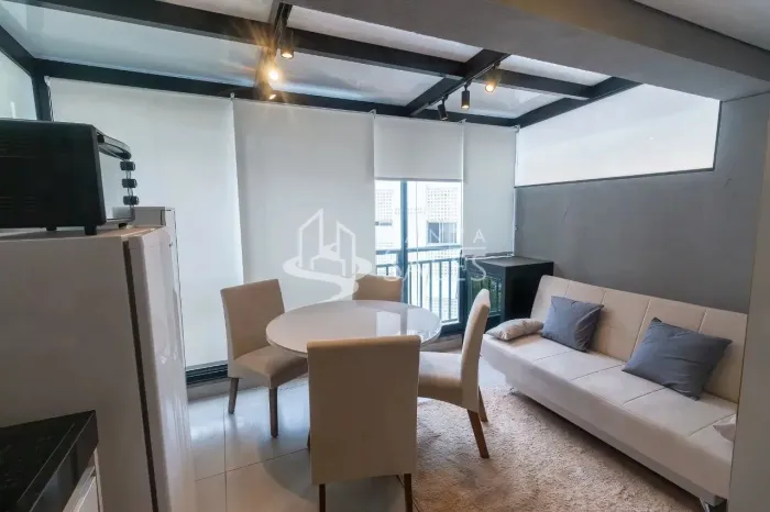 Apartamento para locação na Vila Mariana, São Paulo-SP: 1 quarto, 1 sala, 1 banheiro, 16,0