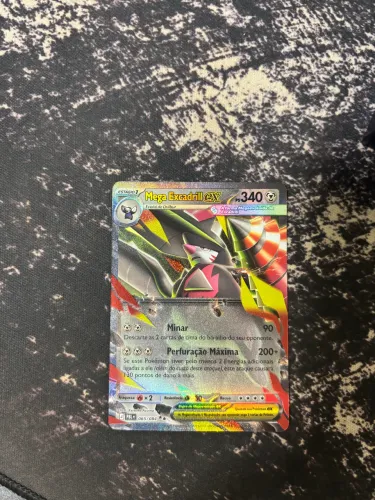 Card Pokémon Mega Excadrill Ex