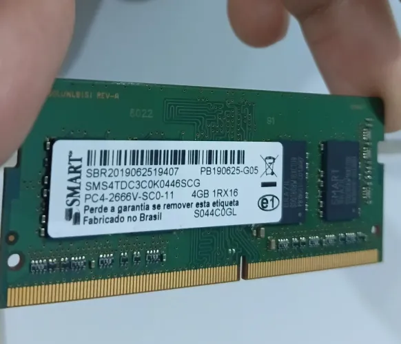 Memória Ram Smart DDR4 4GB