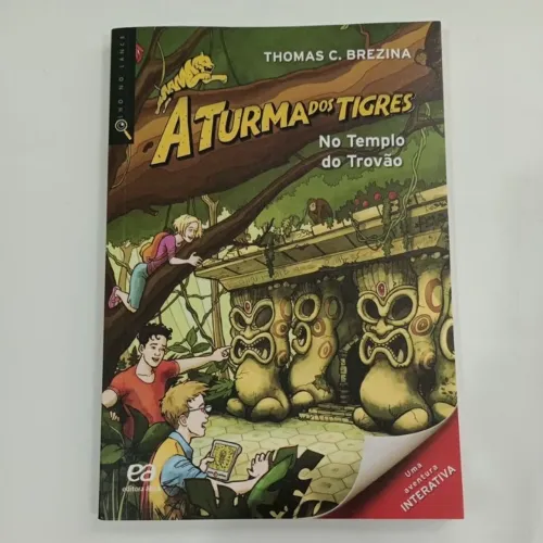 Vendo livro A turma dos tigres - no templo do trovão