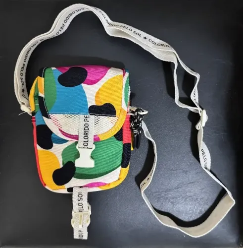 bolsa transversal farm colorido pelo sol