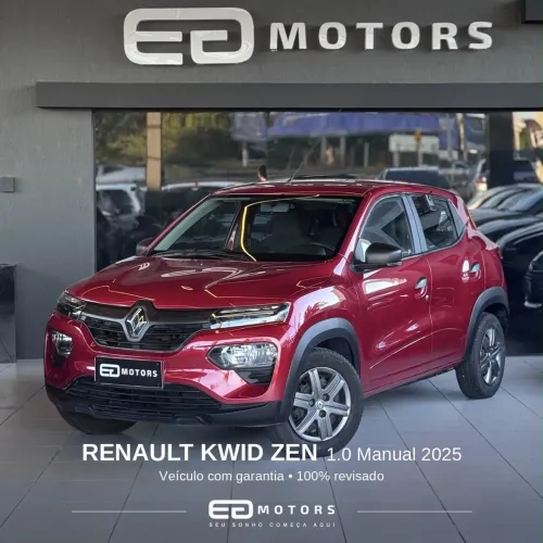 Renault Kwid Zen 1.0 Flex 12V 5P Mec. 2025