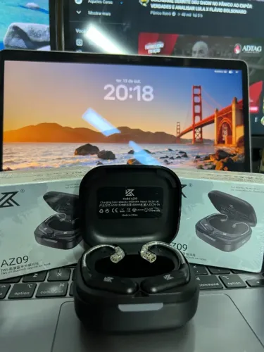Adaptador/Módulo Bluetooth KZ AZ09 TWS - Novo Lacrado