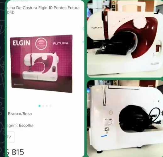 Maquina de costura ! Pouco uso