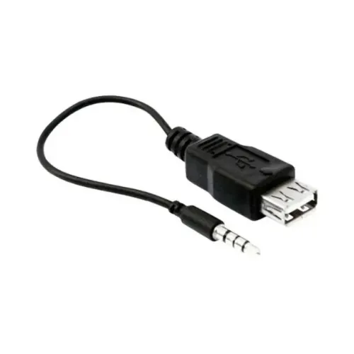 Cabo USB Femea para P2 Macho