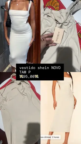 vestido shein 